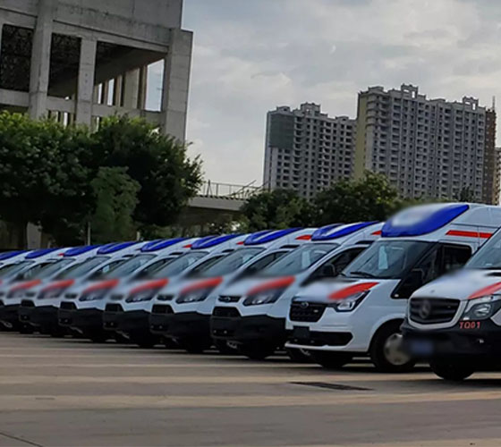 中江县服务车队展示