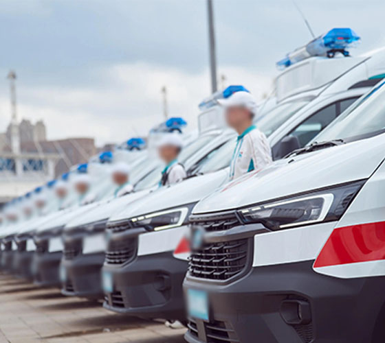 中江县服务车队展示